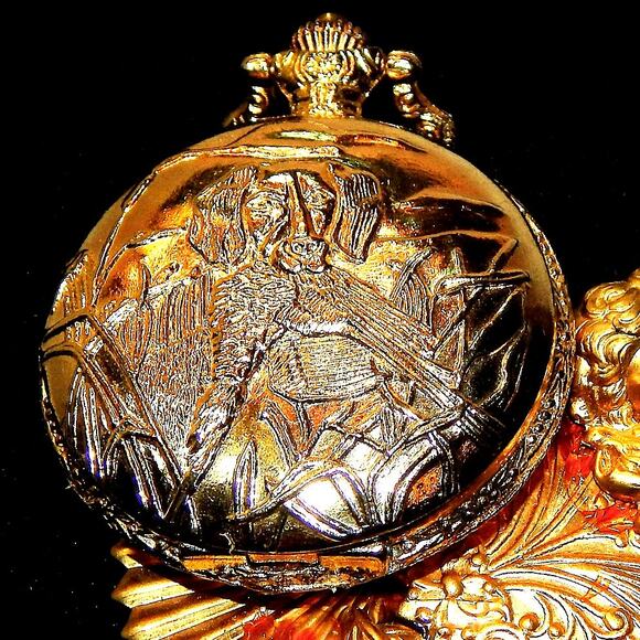 3 .5" Vintage 80's OOAK Rare Collage Assembled Mixed Materials Art Piece Brooch - Picture 4 of 9